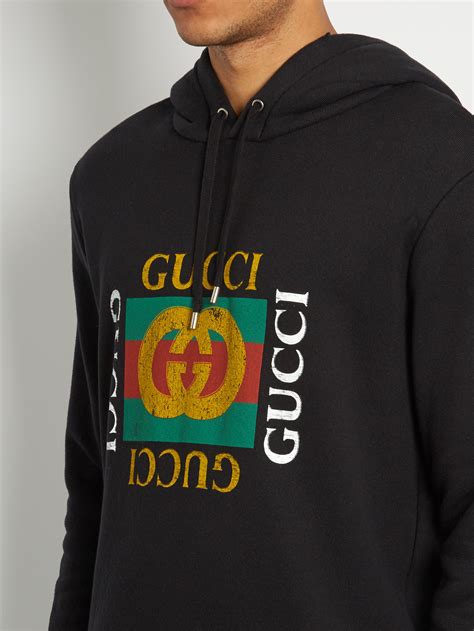 gucci black hoodie front png|Gucci hoodie images.